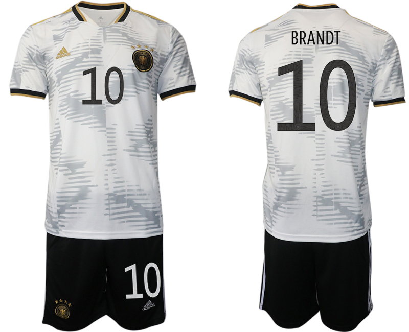 Men 2022 World Cup National Team Germany home white #10 Soccer Jersey